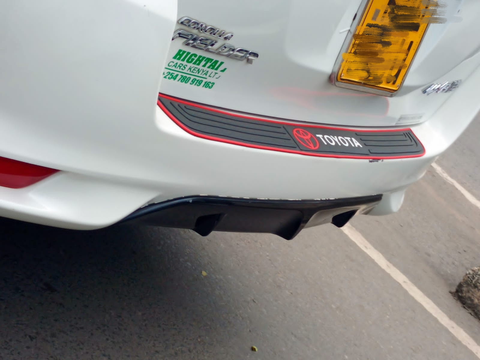 Rear Car Bumper Anti scratch Bumper Protector.